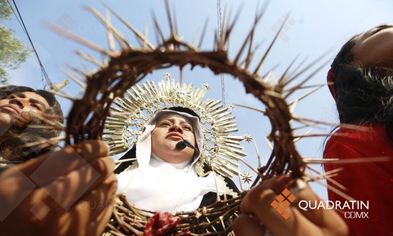 Levanta gran pasión a Jesús en Iztapalapa