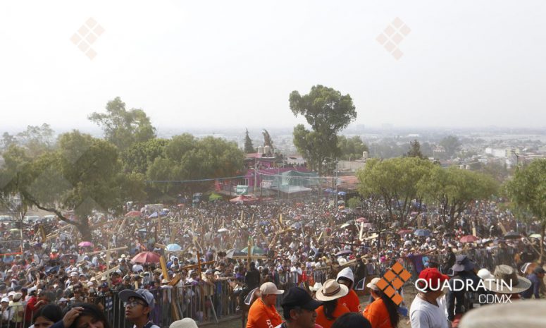 Acompañan un millón 400 mil a una Pasión de Cristo con saldo blanco