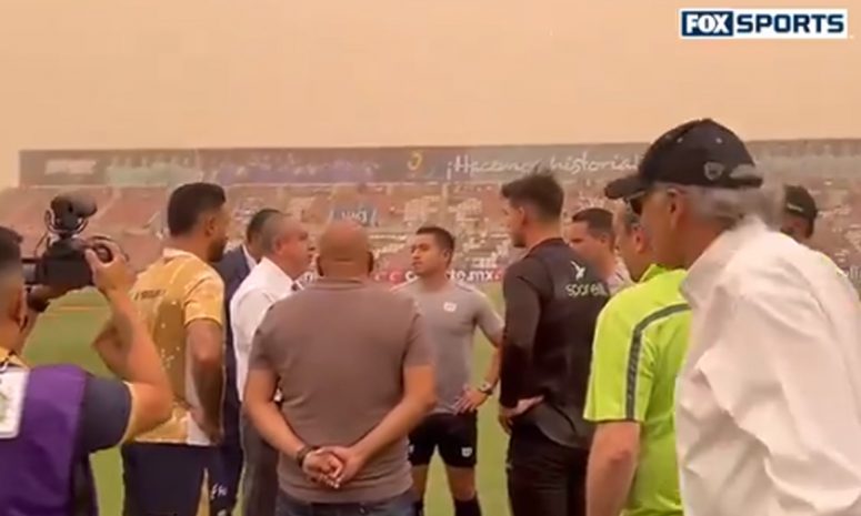 Retrasa tormenta de arena el Juárez-Pumas