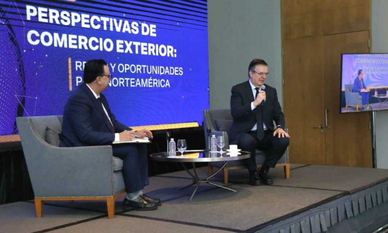 Ante tensión EU-China, México puede diversificar mercados: Ebrard