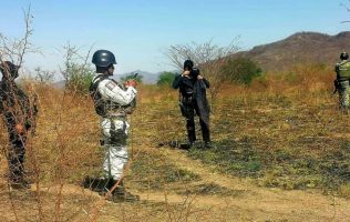 Piden buscadoras a la Federación desminar Tierra Caliente