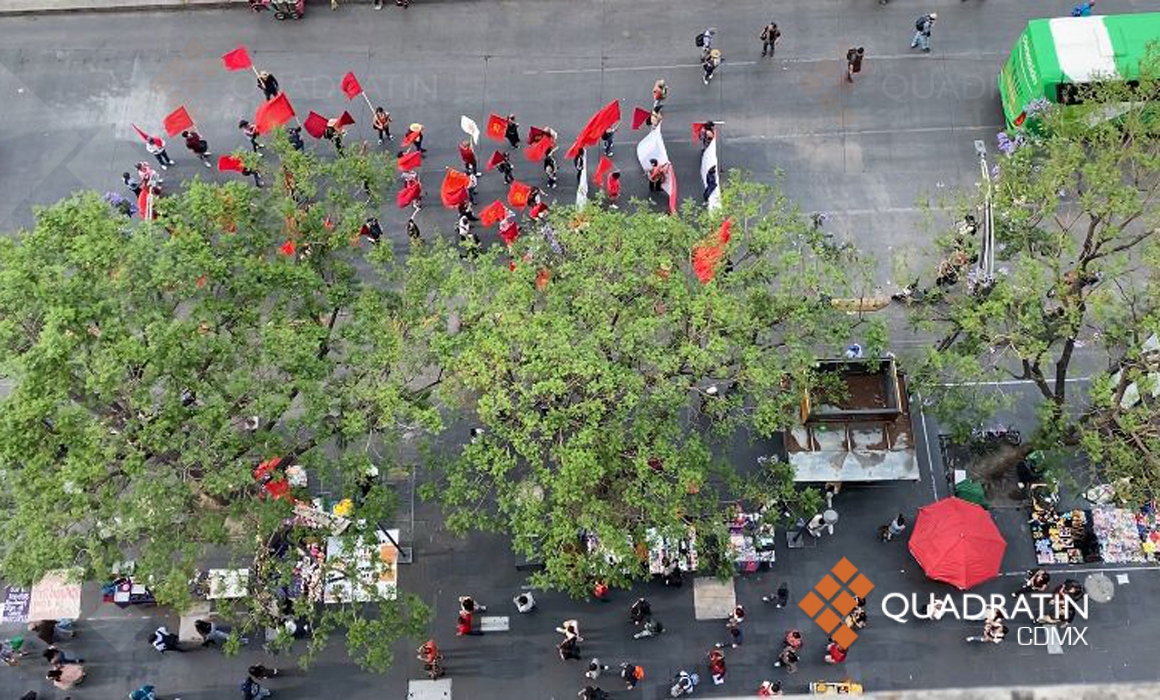 Se movilizan cerca de 35 mil personas por Día del Trabajo en CDMX ...