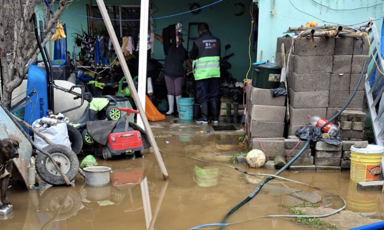Dejan lluvias 116 afectaciones menores en vivienda, detalla Clara Brugada