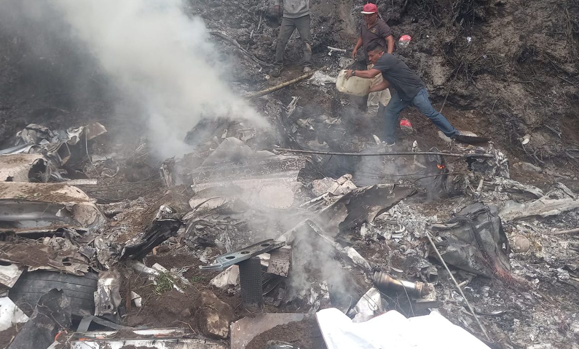 Lamenta SRE muerte de 2 guatemaltecos y mexicano en caída de avioneta