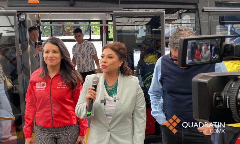 En marcha, 4 unidades de Metrobús 100% eléctricas