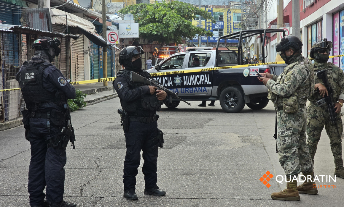 Acribillan a comerciante afuera de Plaza de la Tecnología de Acapulco