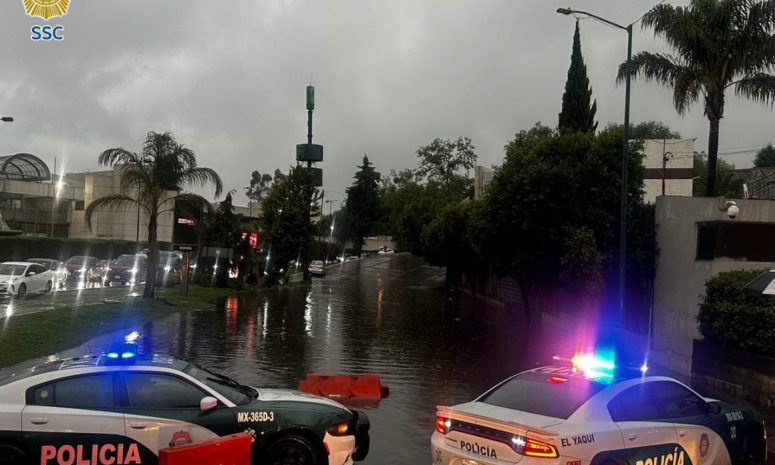 Aguas con las fuertes lluvias para este lunes en la CDMX