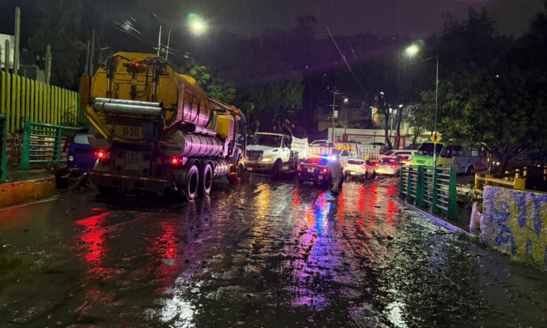 Hay Alerta Naranja por lluvias fuertes en 7 alcaldías de la CDMX
