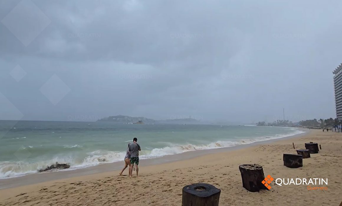 Se fortalece tormenta tropical Dalila frente a costa de Guerrero