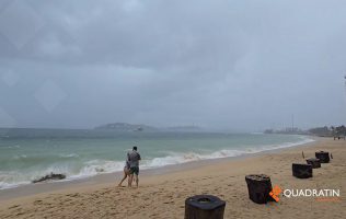 Se fortalece tormenta tropical Dalila frente a costa de Guerrero