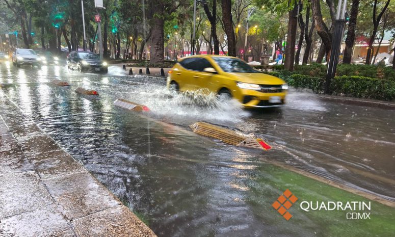 Plan Tlaloque atendió 47 encharcamientos y 22 árboles caídos por lluvias