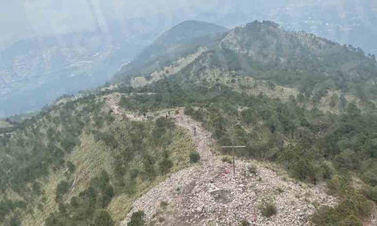 Buscan más de 100 personas por aire y tierra a Ana Amelí en Ajusco