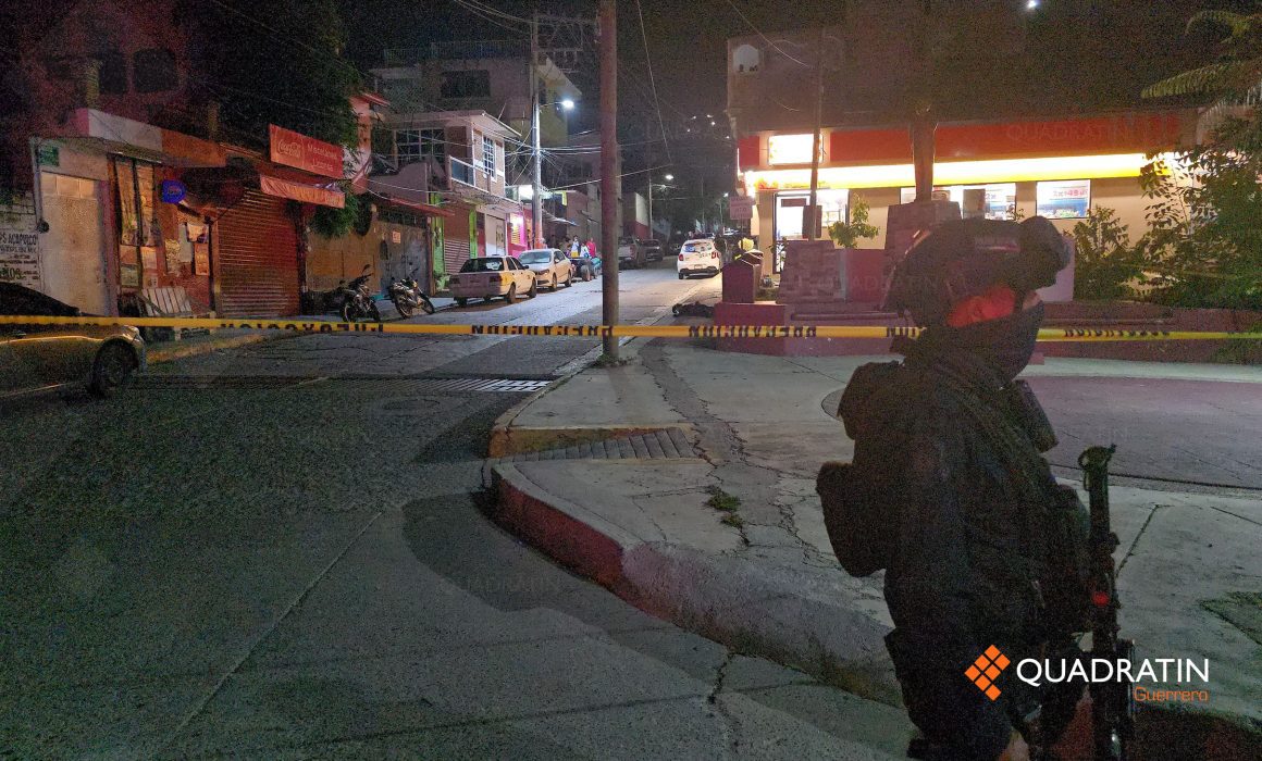 Persiguen y ultiman a disparos a hombre en Acapulco