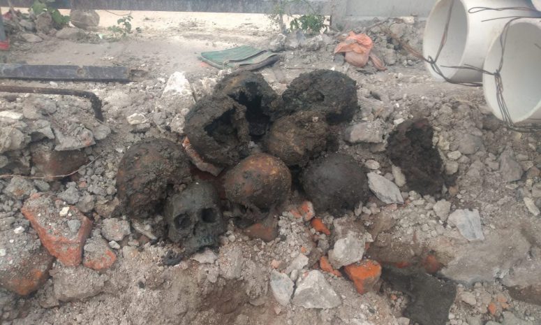 Hallan osamentas en predio de la Guerrero; indagan si era panteón