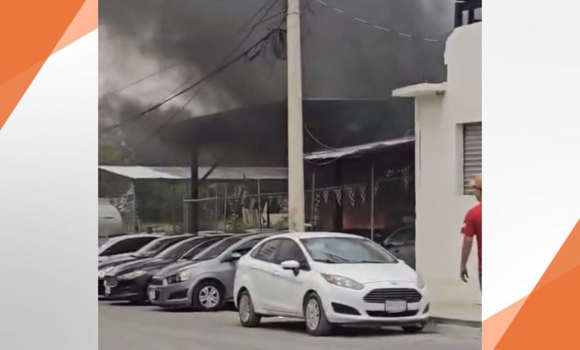 Mueren por lo menos 4 personas durante ataque armado e incendio en NL