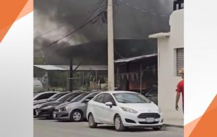 Mueren por lo menos 4 personas durante ataque armado e incendio en NL