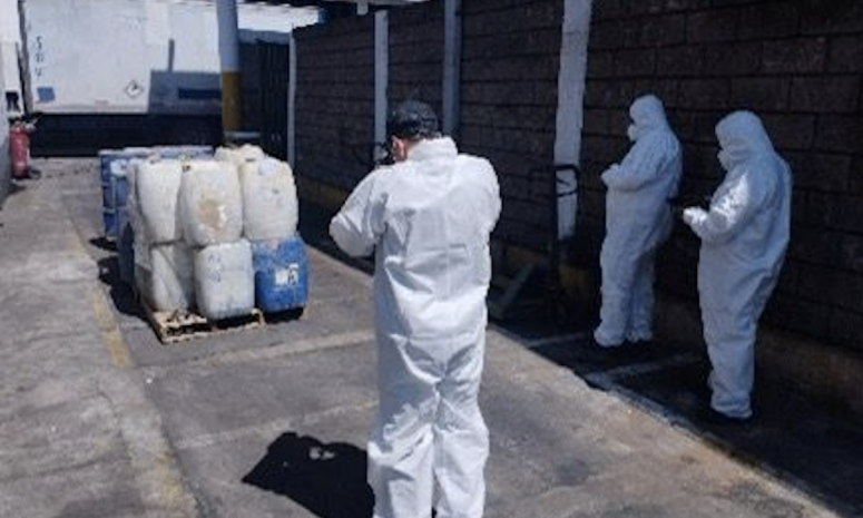 FGR destruyó precursores químicos en Ensenada