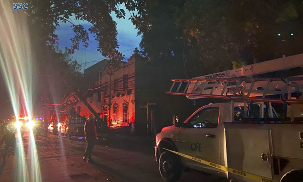 Siguen sin luz en Santa María la Ribera tras caída de árbol