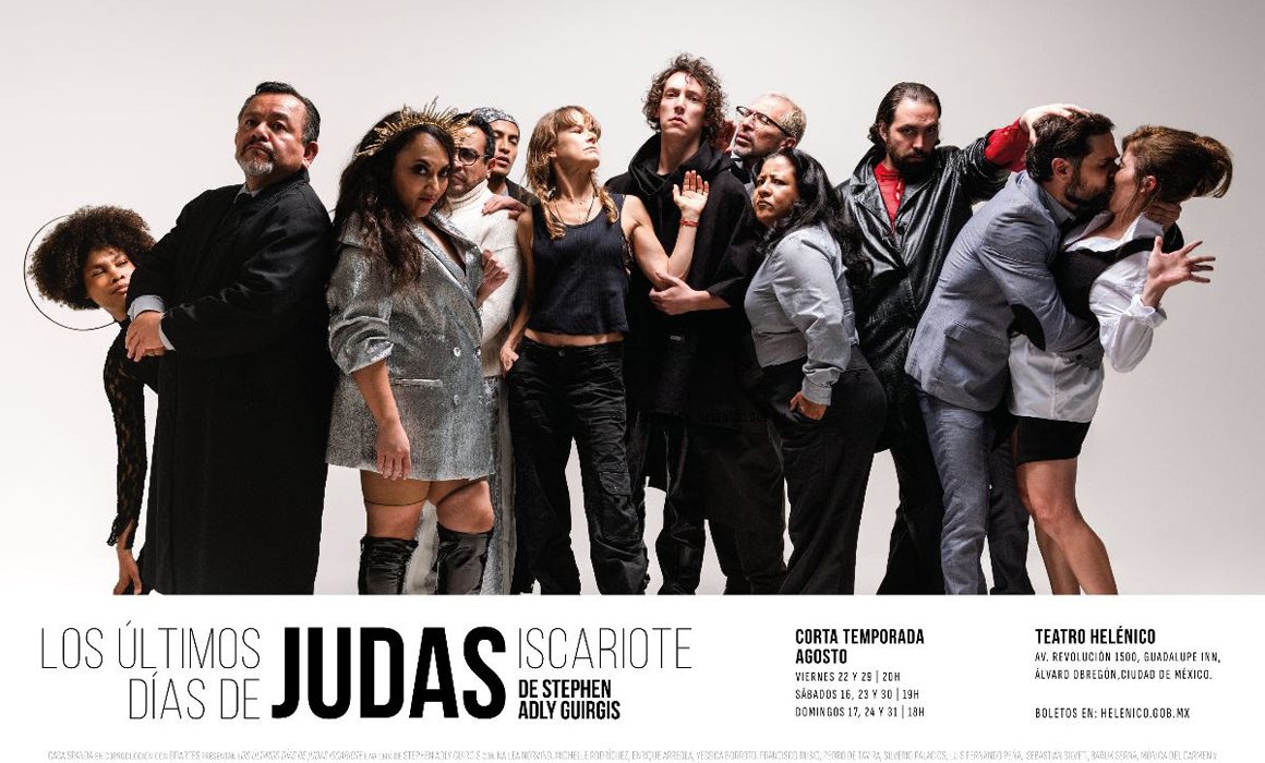Vivirán Los últimos días de Judas Iscariote en Teatro Helénico