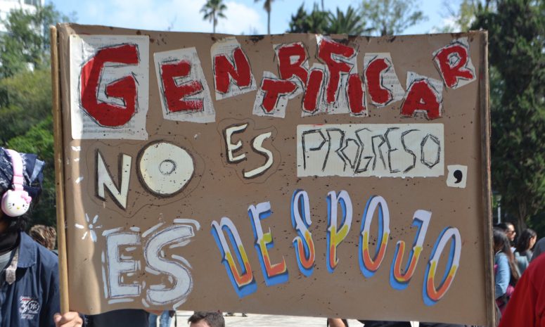 Adelanta Brugada protocolo para segunda marcha anti gentrificación