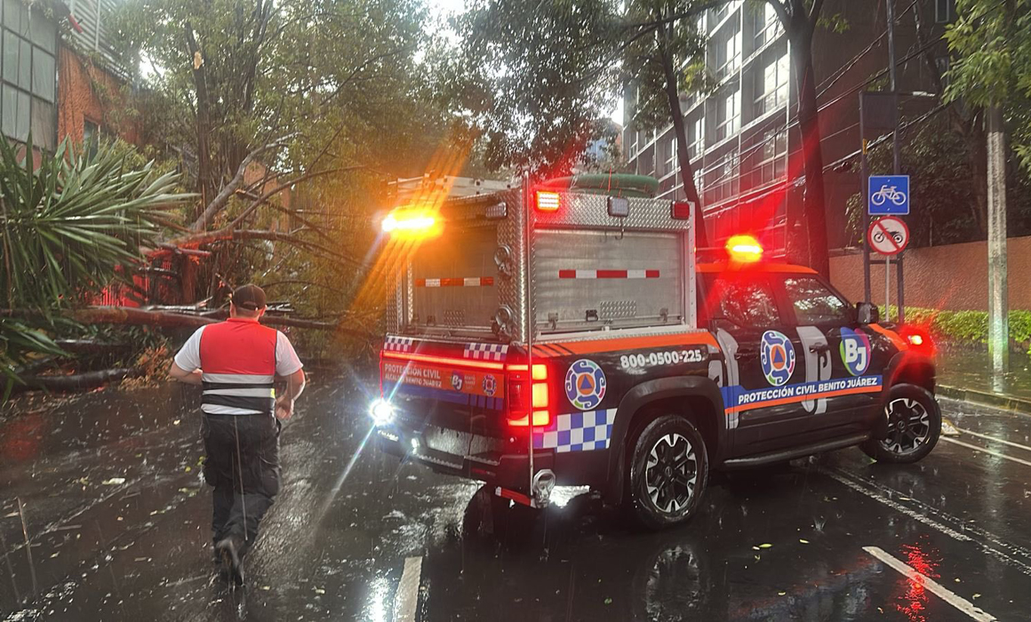 Acciona Benito Juárez protocolos de vigilancia y revisión ante lluvia y granizo