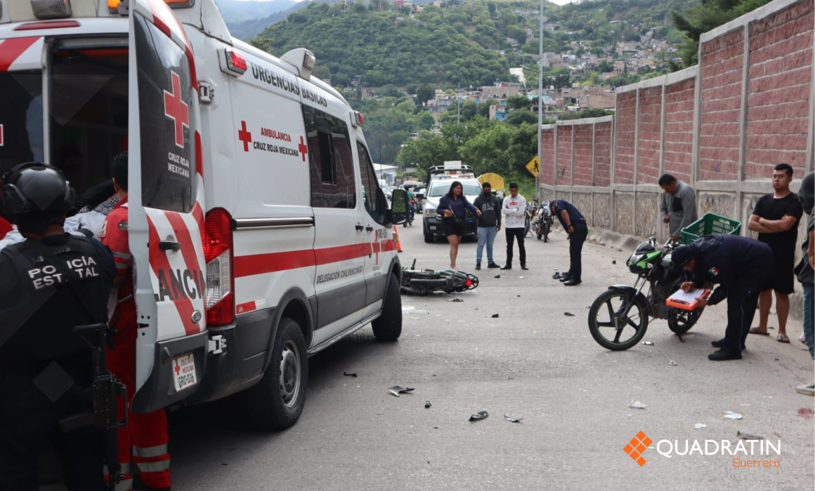 Deja choque múltiple de motos 3 lesionados en Chilpancingo - Quadratín ...