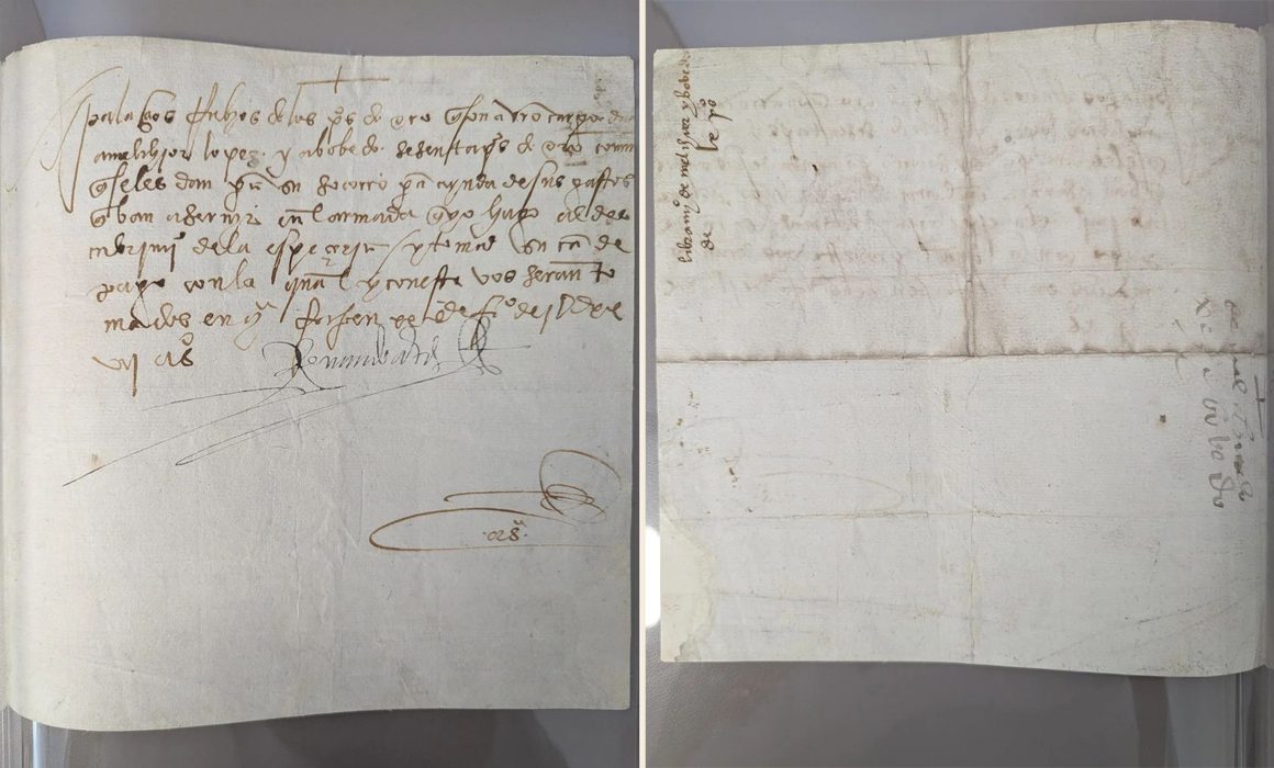 Devuelve FBI a México manuscrito robado con firma de Hernán Cortés