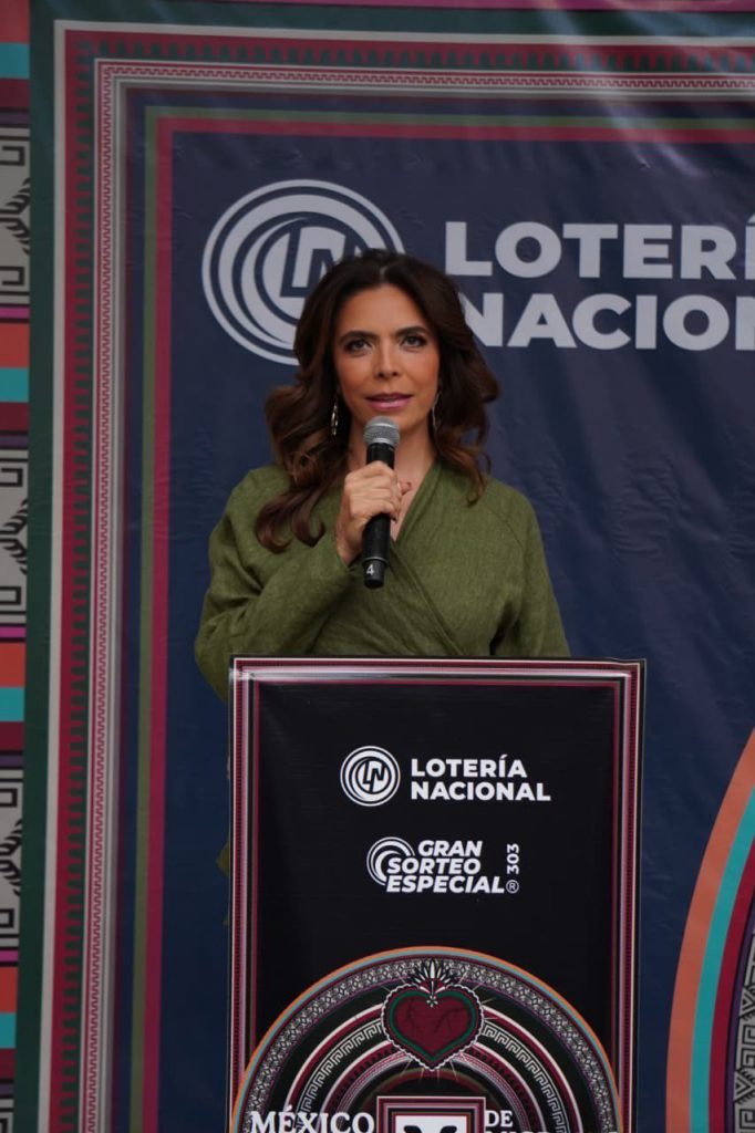 Olivia Salomón dio a conocer que los recursos obtenidos después del pago de premios serán destinados a fortalecer el apoyo consular de los migrantes 
