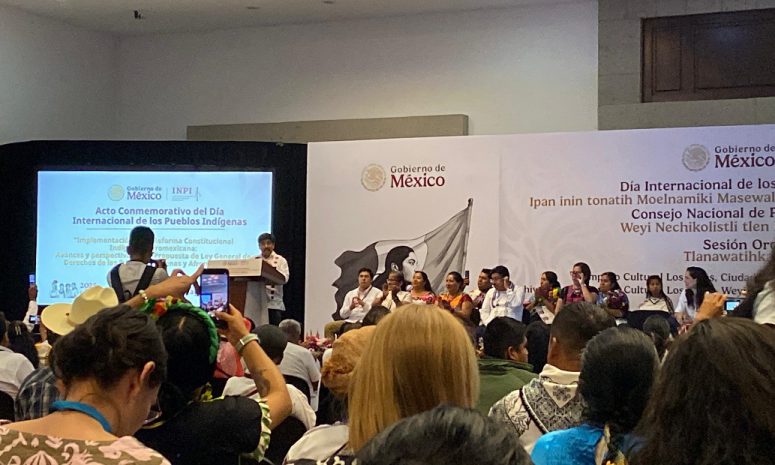 Comunidades originarias, motor de lucha en México: Hugo Aguilar