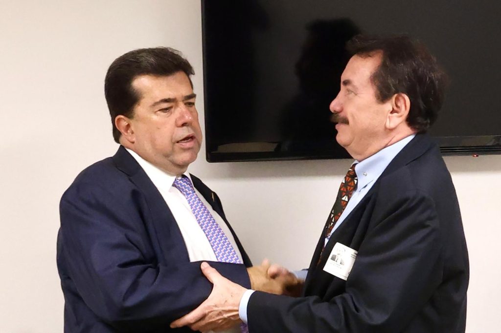Pedro Haces y Alberto Carbot