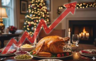 Sabe cena navideña a 20% más y kilo de pavo a 250 pesos