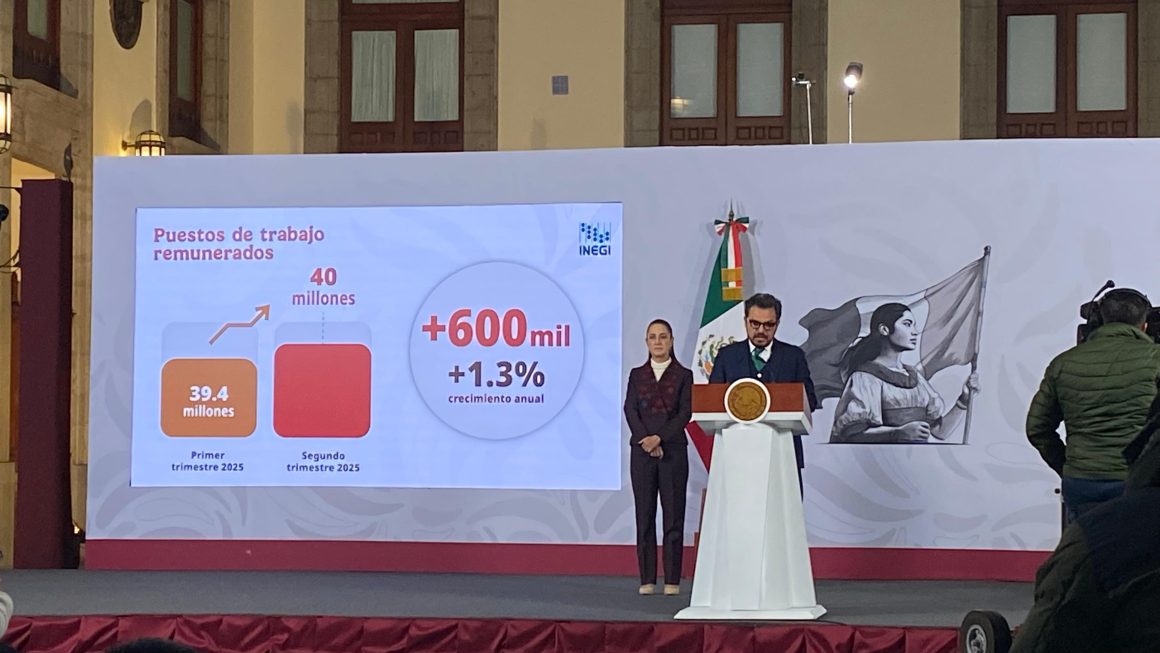 Récord de empleos formales con 600 mil nuevos trabajadores, destaca ...