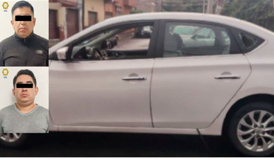 Detienen a 2 por presunto robo de auto en Copilco - Quadratín México