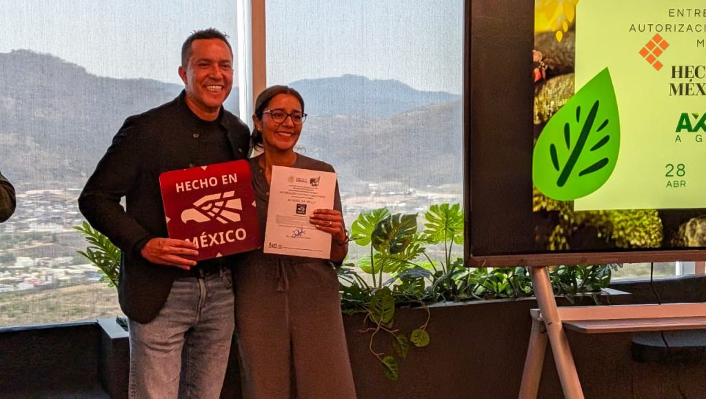 Dante Eludier Vargas y Aide Vargas aseguran que Axen Agro asume un lugar privilegiado entre las empresas mexicanas 