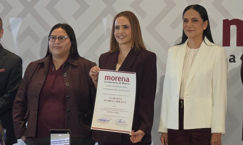 Morena perfila a Clara Luz en Nuevo León