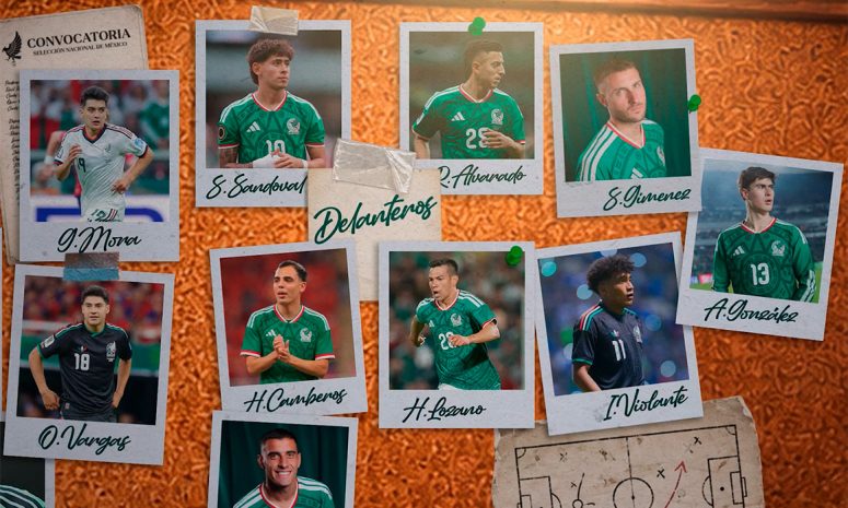 Mezcla Rafa Márquez juventud y experiencia en su primera convocatoria