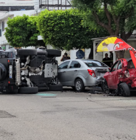 Se registra despojo de auto, persecución y tiroteo en Centro de Culiacán