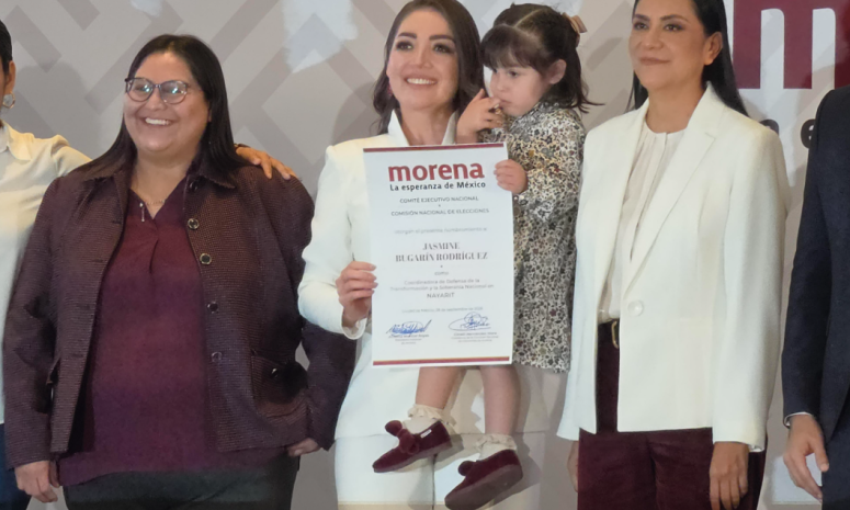 Encabezará Jasmine María Bugarín defensa de la 4T en Nayarit