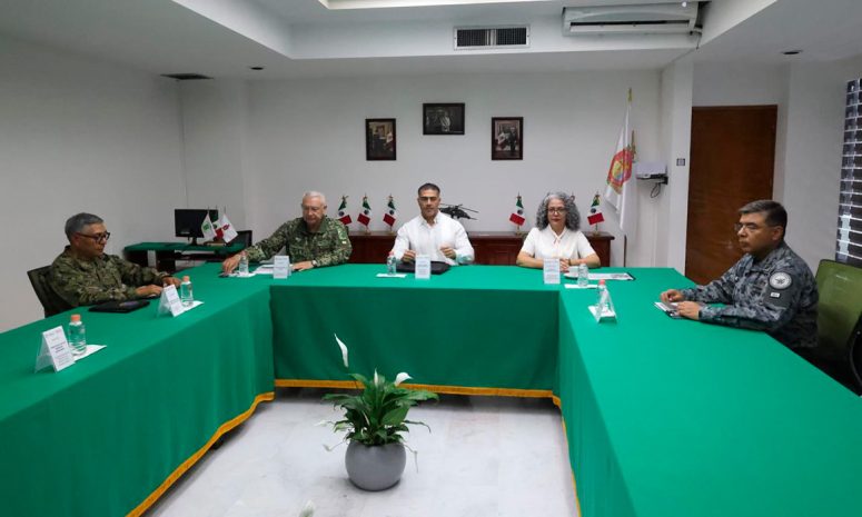 Acuerdan Gabinete de Seguridad y Sinaloa fortalecer estrategias de seguridad