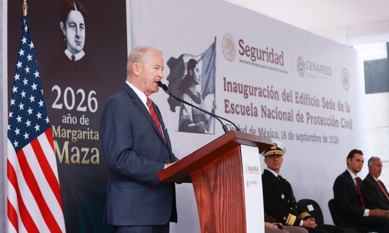 Reconoce EU trabajo con México contra cárteles y desastres naturales