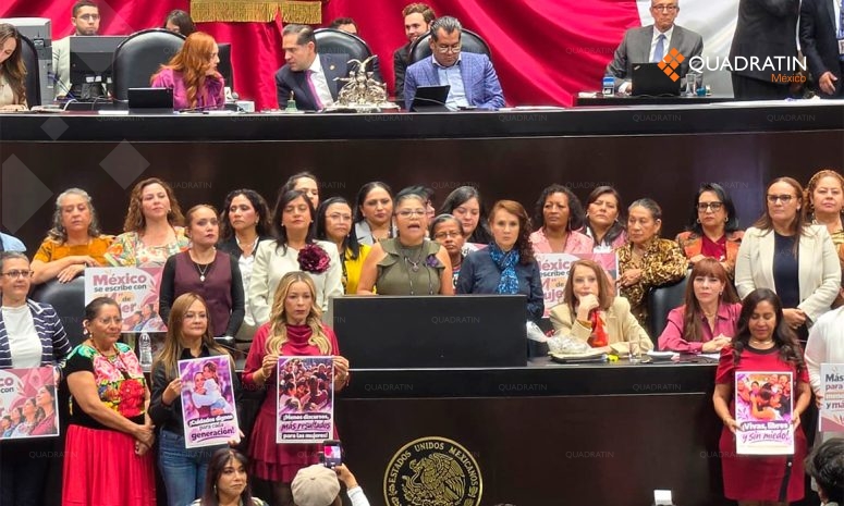 Entre reclamos, Secretaria de Mujeres defiende su gestión en San Lázaro