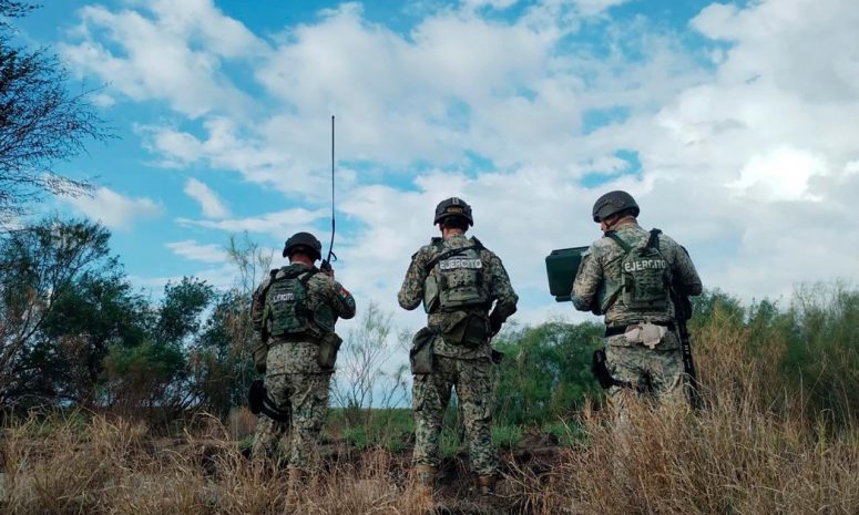 Despliegan Sedena y GN 500 efectivos en frontera de Tamaulipas