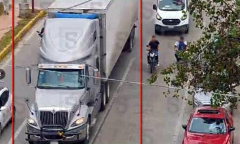 Caen 2 por robo de tractocamión en Ixtapaluca