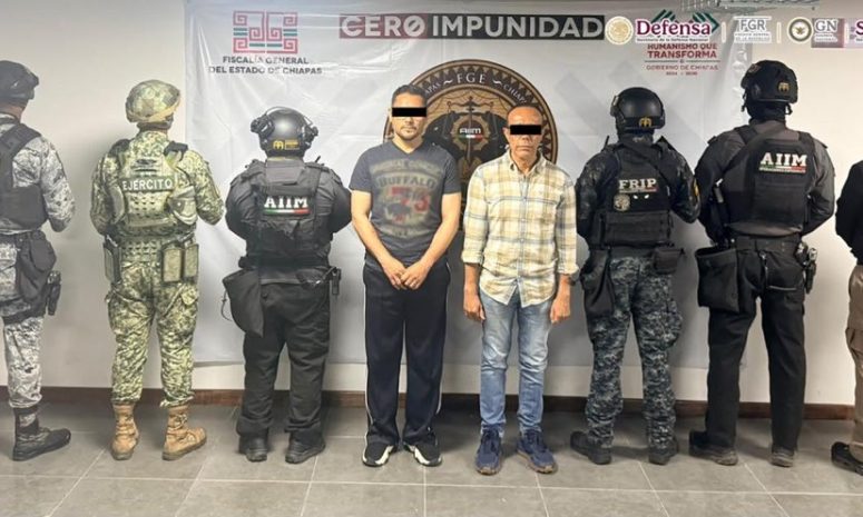 Caen alcalde y exalcalde de Suchiapa, Chiapas, por asociación delictuosa