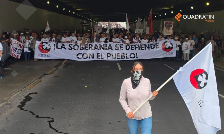 Marcha del 2 de octubre exige justicia y libertad