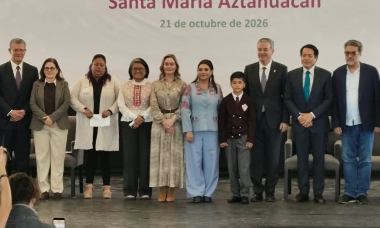 Para 4 mil estudiantes, inaugura Brugada Complejo Educativo en Aztahuacán