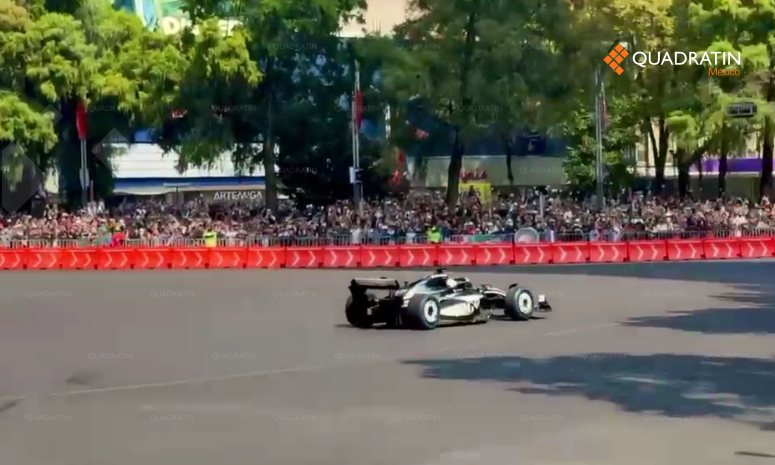 Celebra Checo Pérez 300 Grandes Premios desde Reforma: es mucha motivación