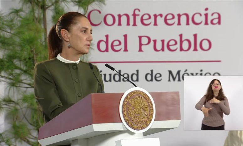 Sheinbaum desea pronta recuperación de León XIV tras cirugía