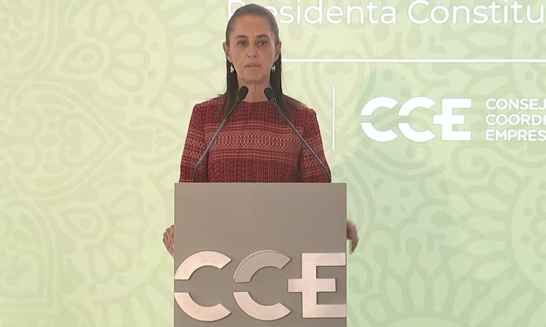 Sheinbaum presenta plan de inversión de 8.4 billones de pesos ante CCE